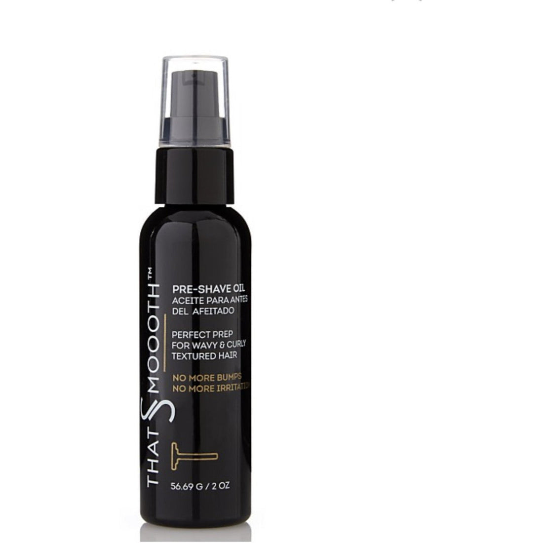 ThatsSmoooth Pre-Shave Oil — first line of defense against razor bumps for Black men, Latino men and men of color