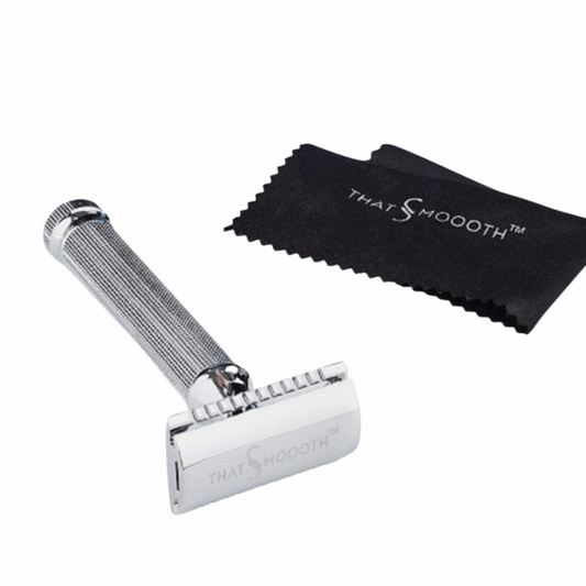 ThatsSmoooth Classic single-blade safety razor — the fix for razor bumps caused by multi-blade cartridges