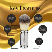 Synthetic Silvertip Badger Shave Brush