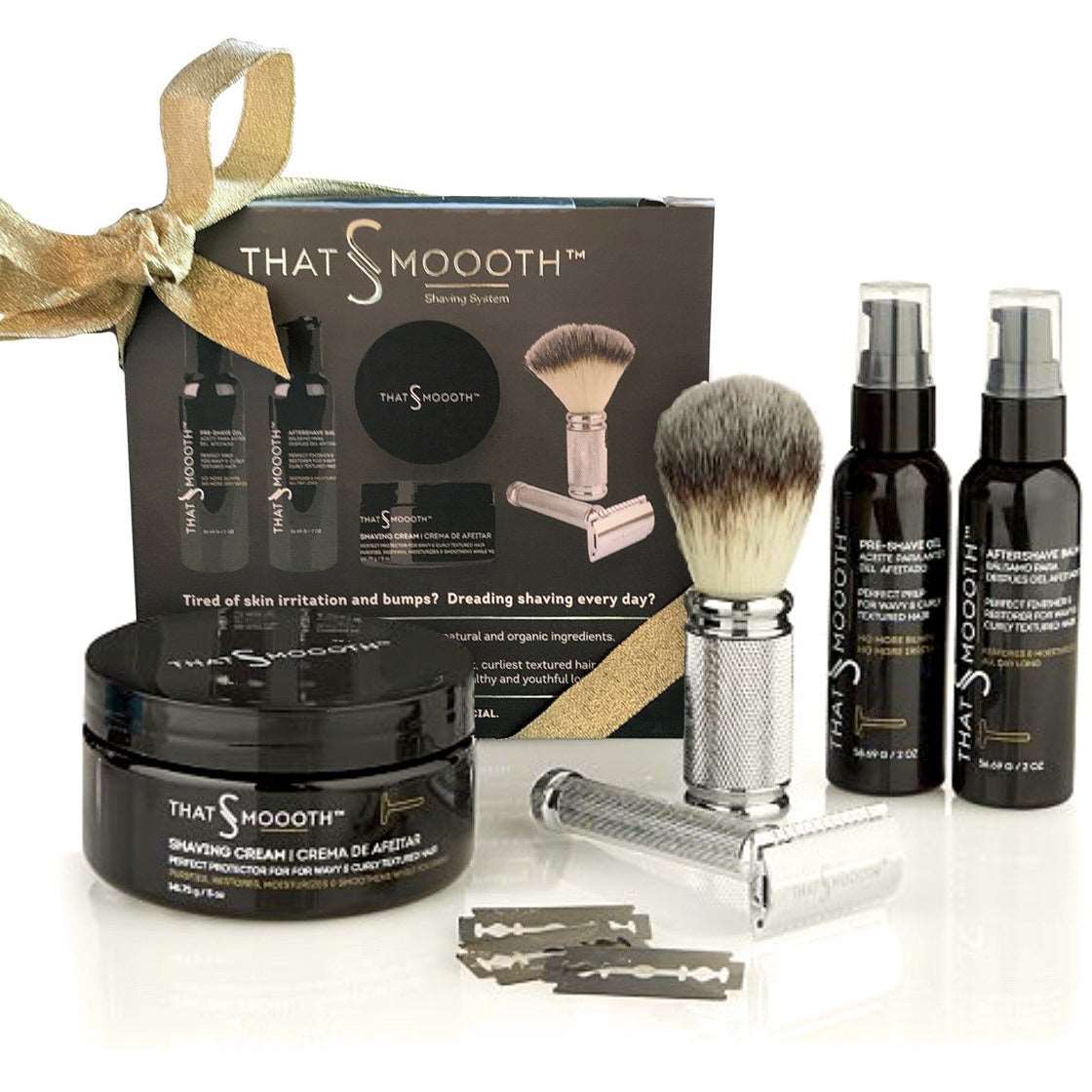 Premium Natural Complete Shaving System (Sistema Completo Y Natural Para Afeitarse)