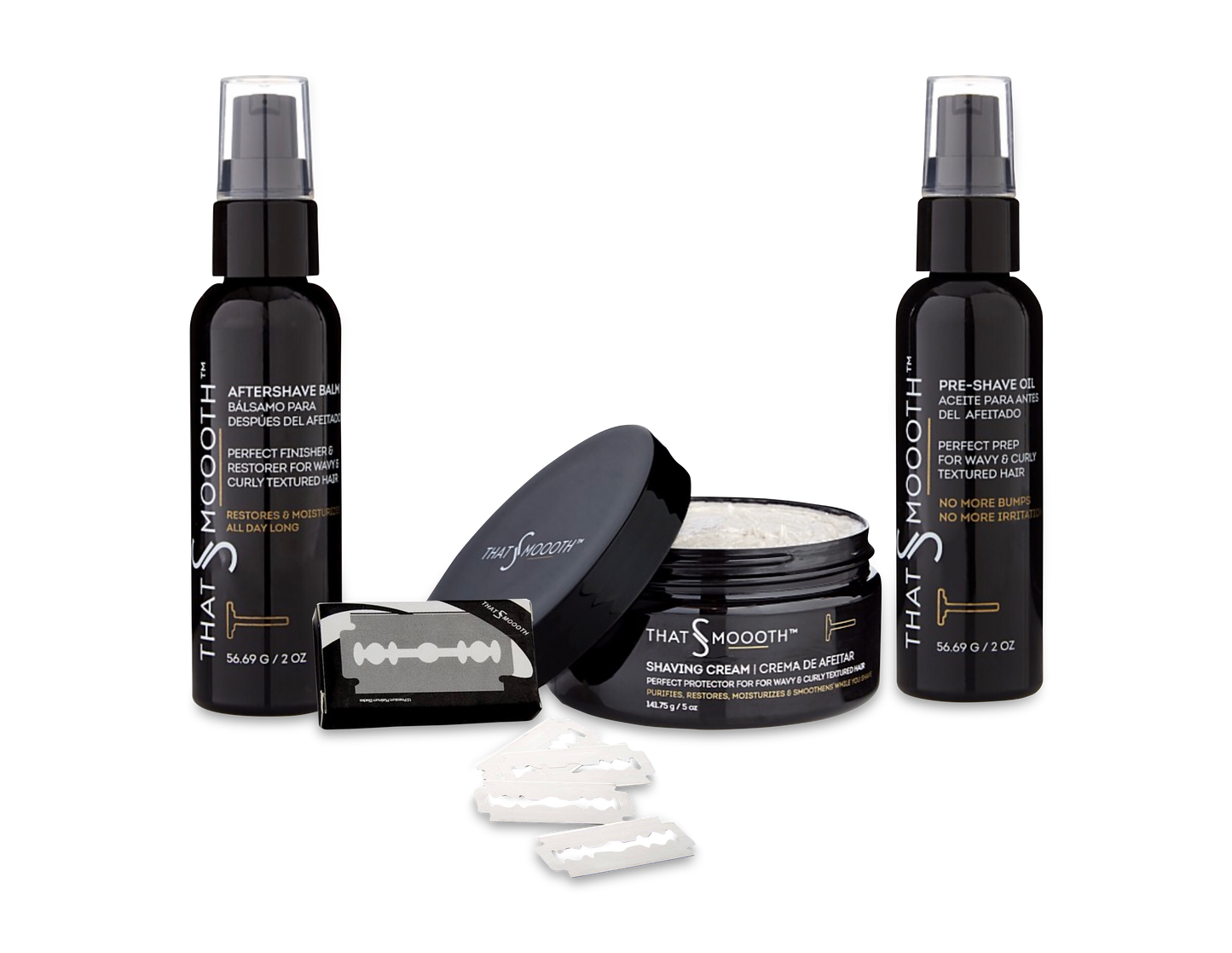 Premium Natural Shaving Products Set