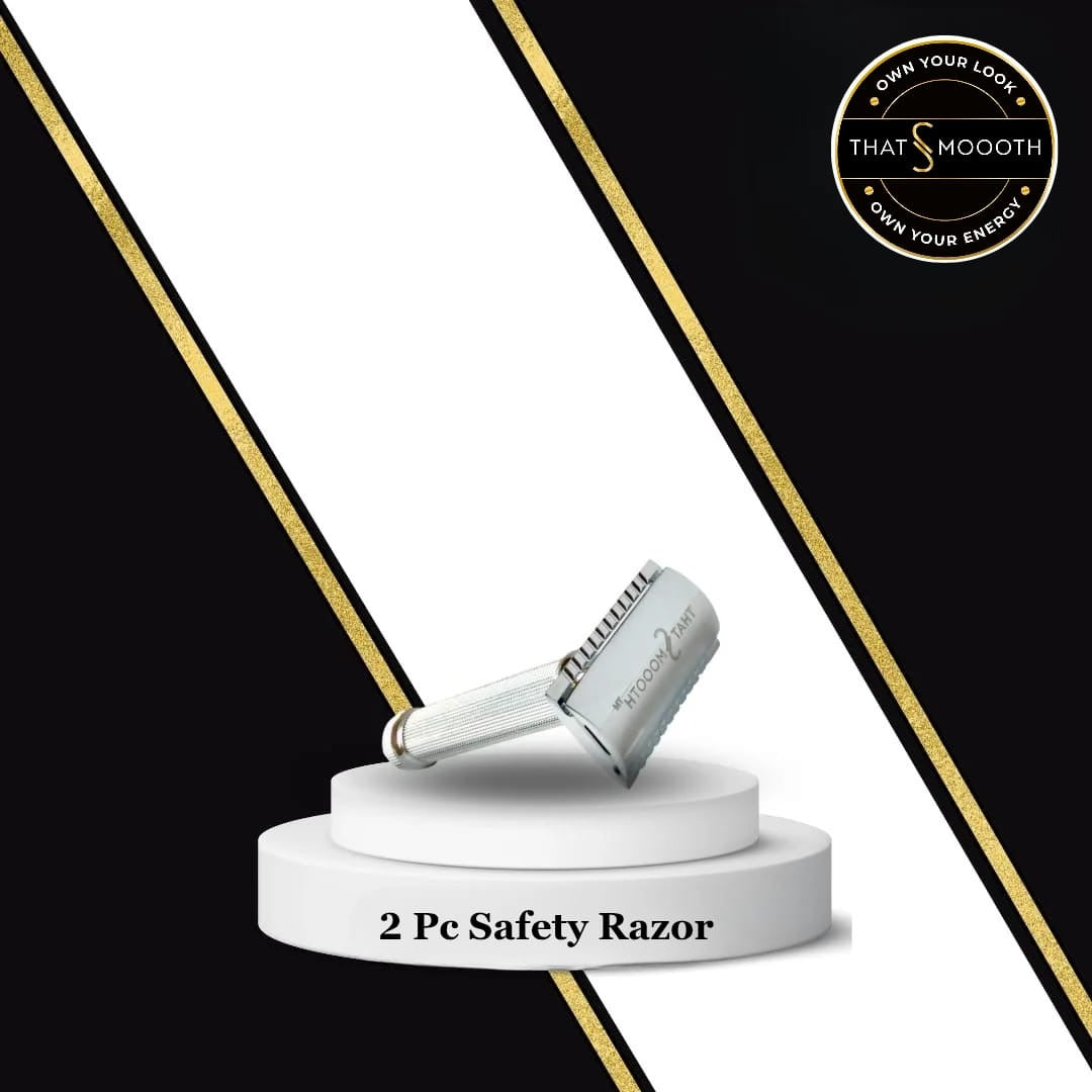 Classic Two-Piece Single Blade Safety Razor