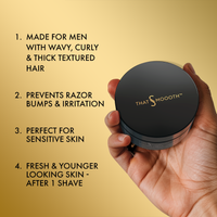 Premium Natural 3 in 1 Shaving Cream Mask