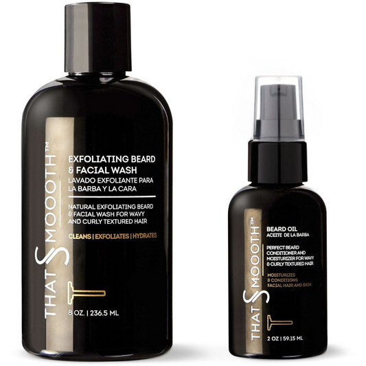 Premium Natural Skin & Beard Products Set (Set de Productos Naturales Para La Barba y Proteccion De La Piel))