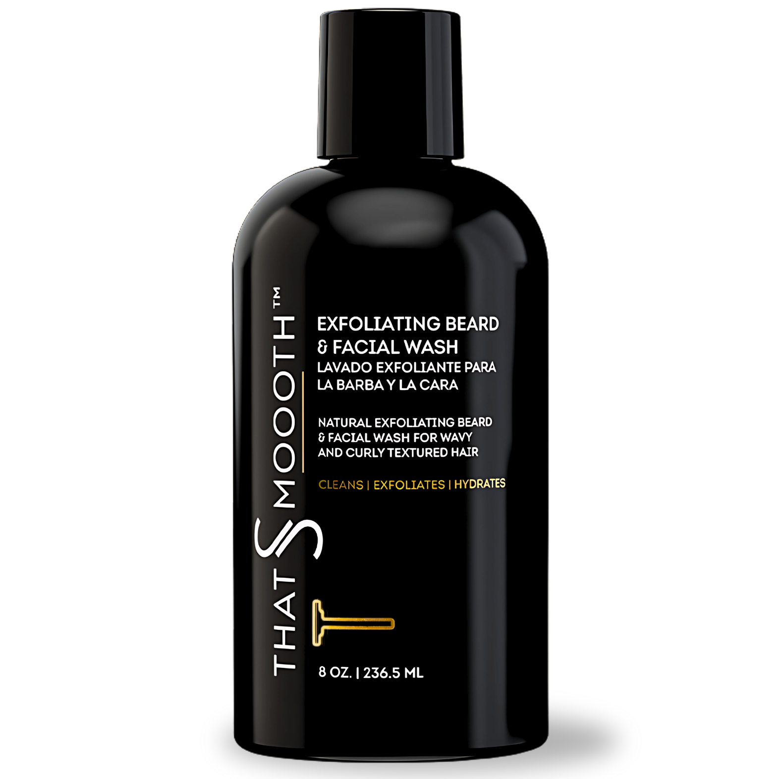 Premium Natural 3 in 1 Exfoliating Beard & Facial Wash (Lavado Exfoliante Para La Barba Y La Cara)